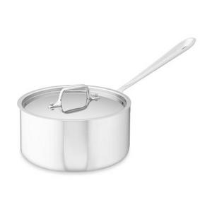 All-Clad Tri-Ply Stainless-Steel Saucepan, 3-Qt.