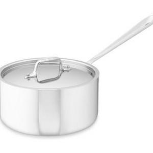 All-Clad Tri-Ply Stainless-Steel Saucepan, 3-Qt.