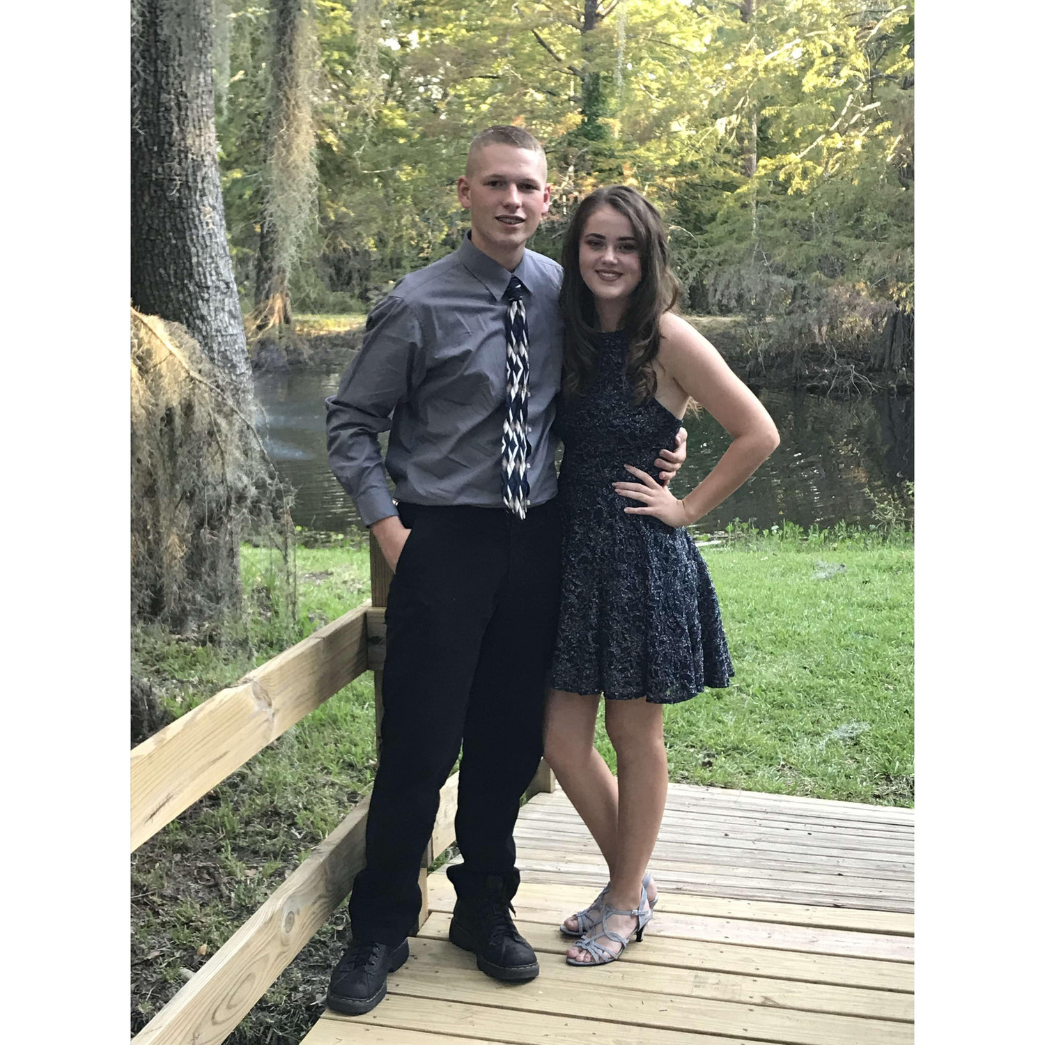 First Homecoming Dance Together 
September 2017