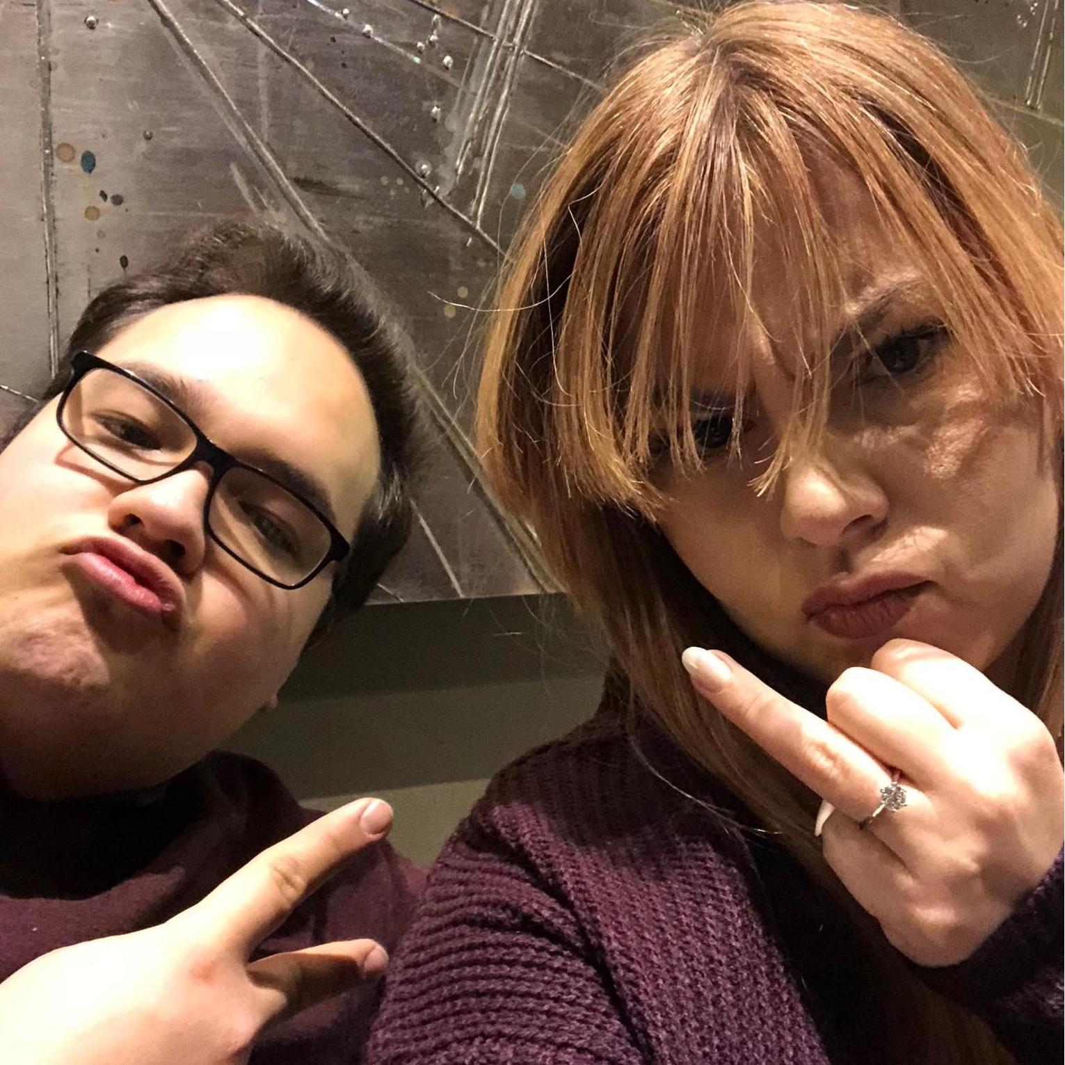 Sup? We're newly engaged...