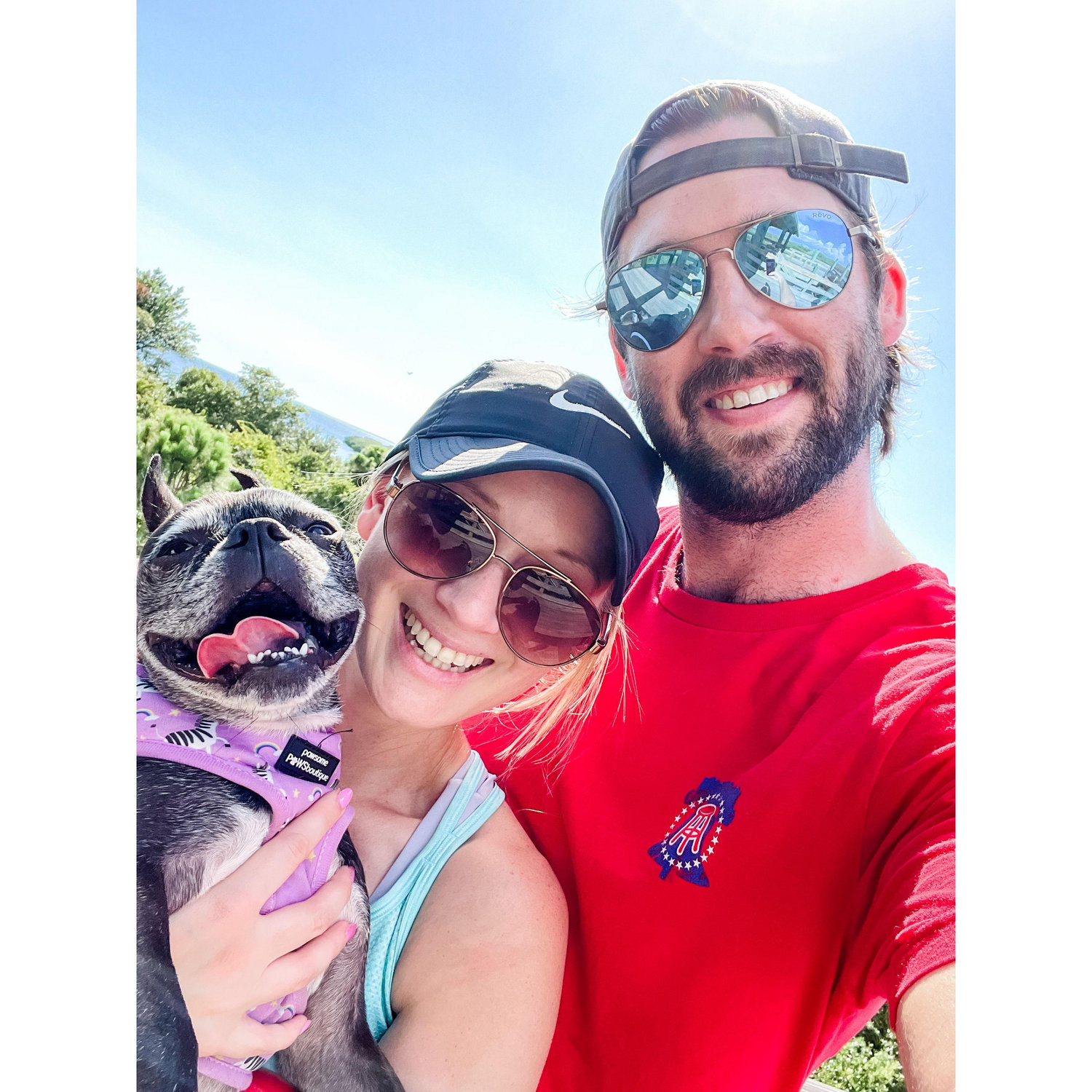 Taking our sweet Bella on adventures is our FAVORITE thing in the world!