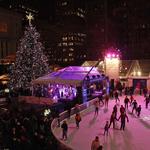 Skating at Bryant Park