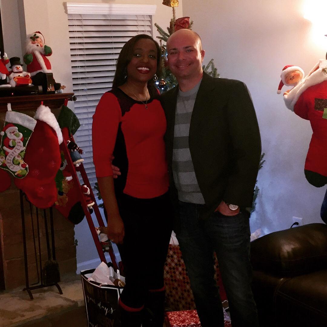 1st Christmas party as a couple❤️