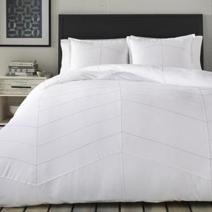 City Scene Courtney Comforter Set, Full/Queen, White