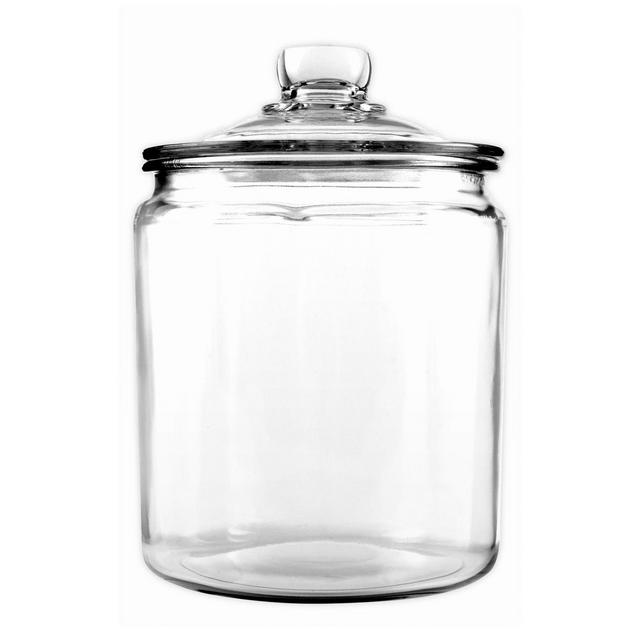 Anchor Hocking™ 2 qt. Clear Glass Canister with Lid
