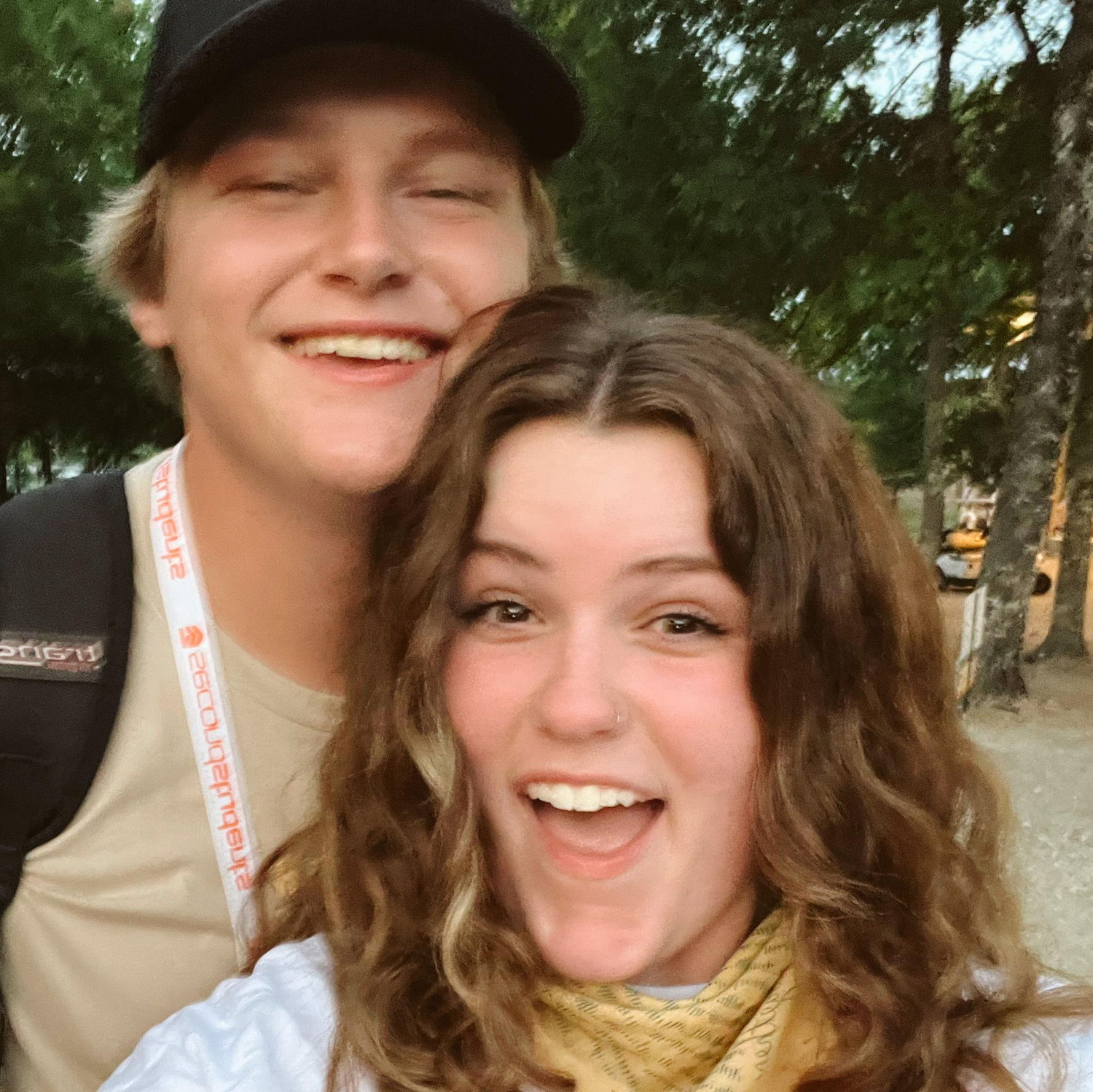 Serving at 6th grade camp together