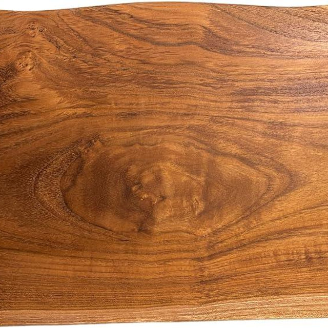 BonCera, Teak Wood Cutting Board,SOLID SINGLE PIECE TEAK WOOD - No Joint. No Glue. No Harmful Chemicals added. Kitchen Chopping Boards for Meat, Cheese, Bread, Vegetables & Fruits