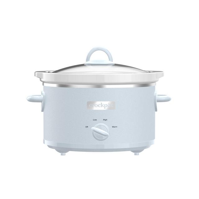 CrockPot 4.5qt Manual Slow Cooker - Light Blue