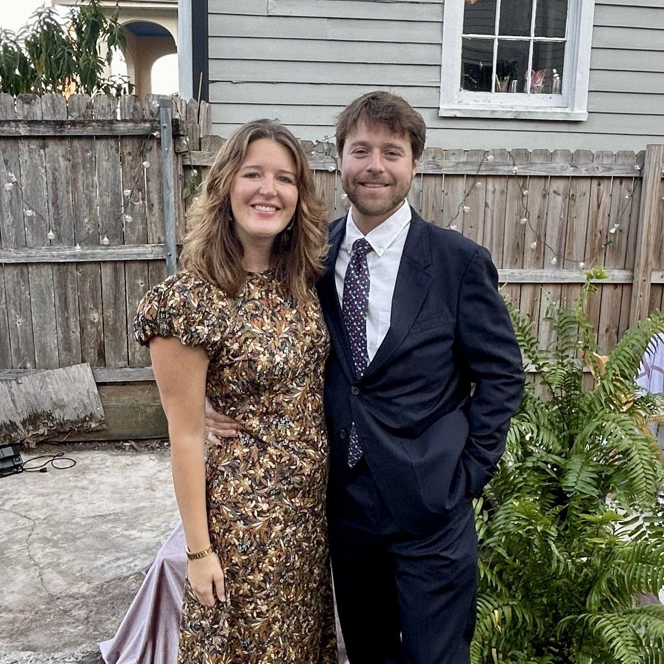 Celebrating a friends' wedding in New Orleans!