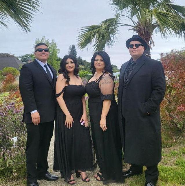 Toni's wedding, April 2025