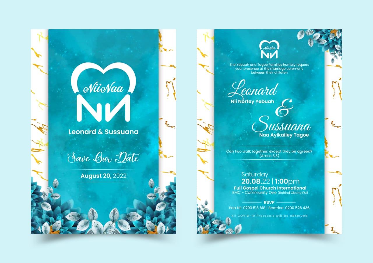 The Wedding Website of Leonard Nii N. Yebuah and Sussuana Naa A.  Tagoe