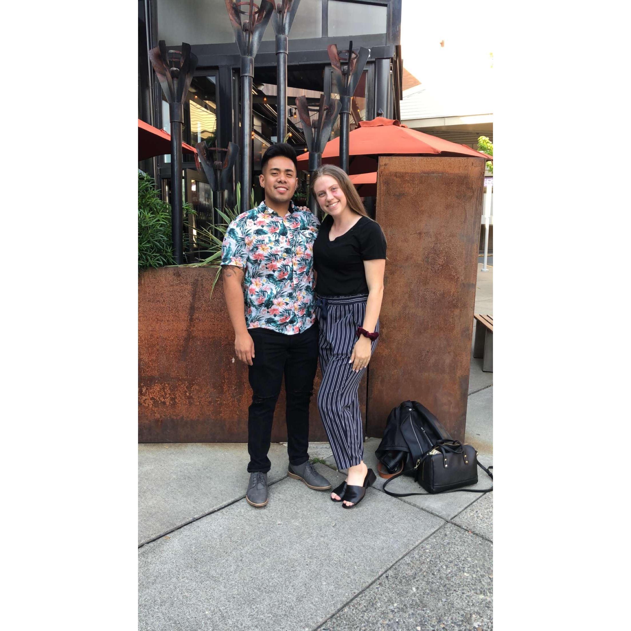 One of our "first" dates