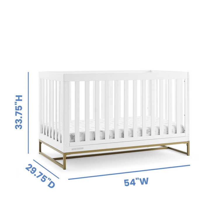 Delta Children, Jade 4-in-1 Convertible Crib | Zola Baby