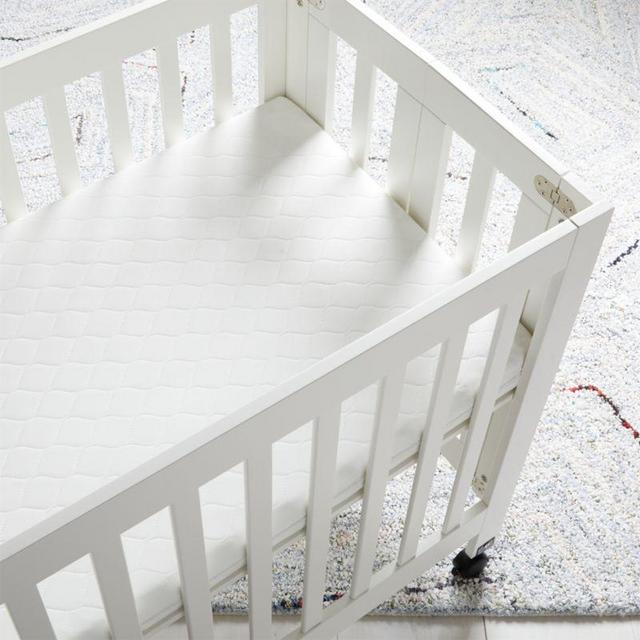 Babyletto Pure Core Mini Baby Crib Mattress with Hybrid Waterproof Cover