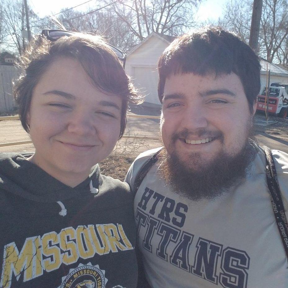 From one of the many trips to Nebraska while Anthony was in college.