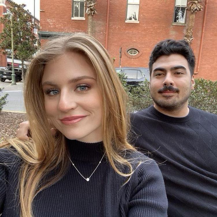 January 2022: First time in Savannah, Georgia together