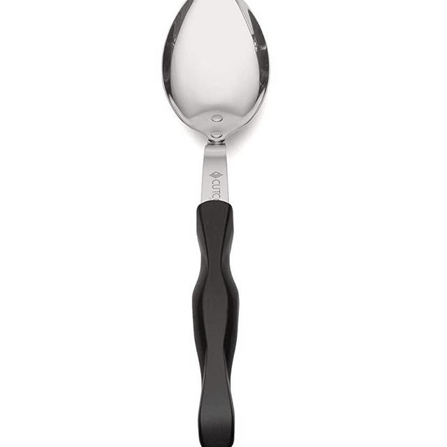 CUTCO Model 1712 Basting Spoon with Classic Dark Brown handle (often called Black) in factory-sealed plastic bag. by Cutco