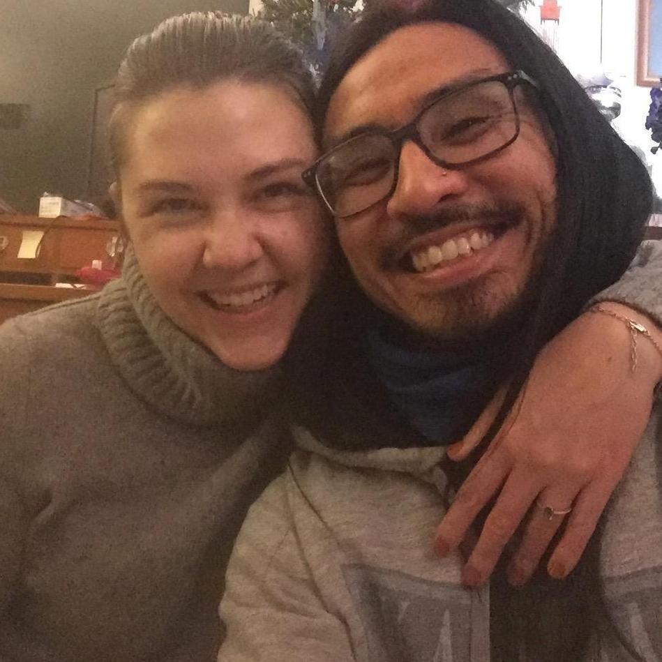 The night we got engaged!