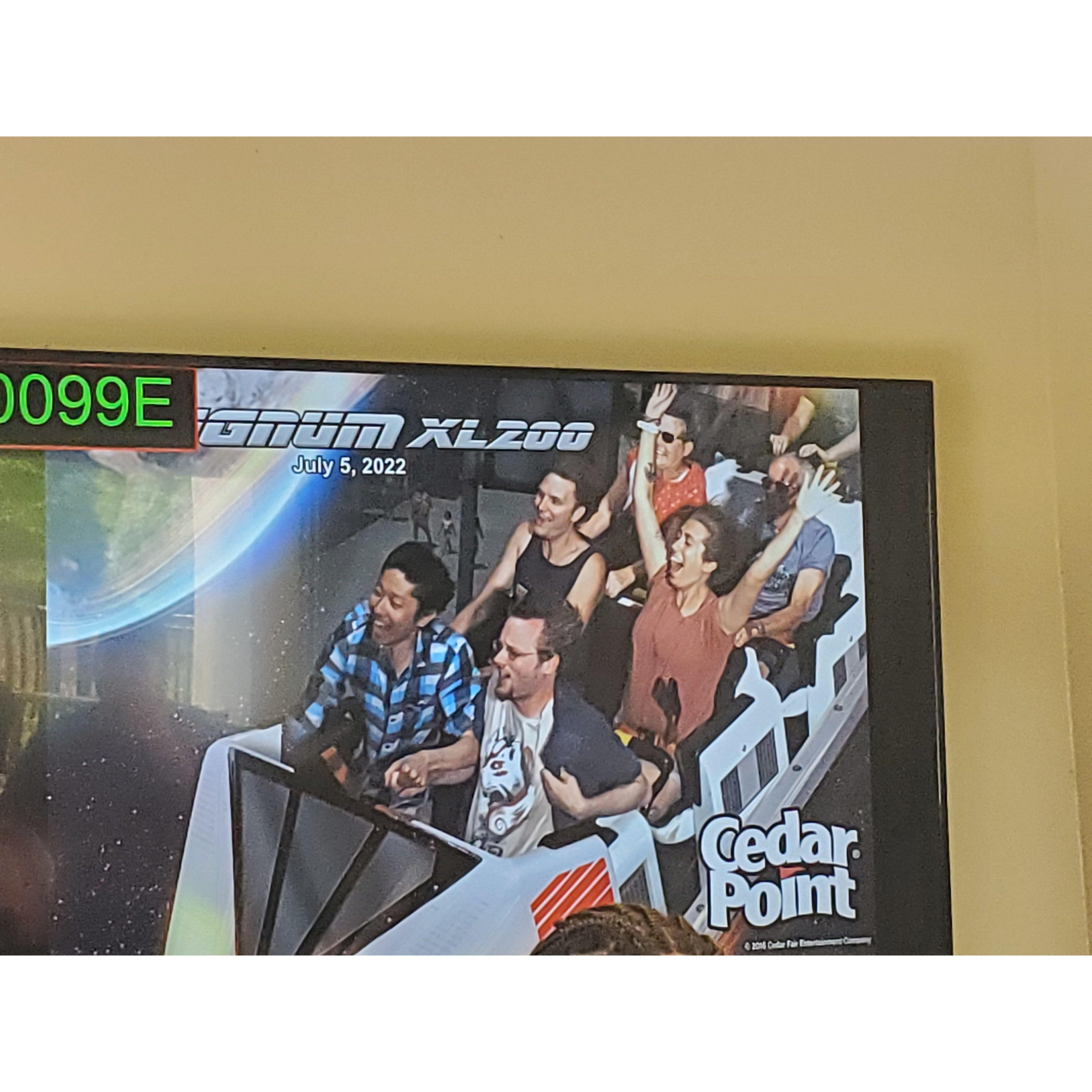 Cedar Point - we love a good roller coaster!