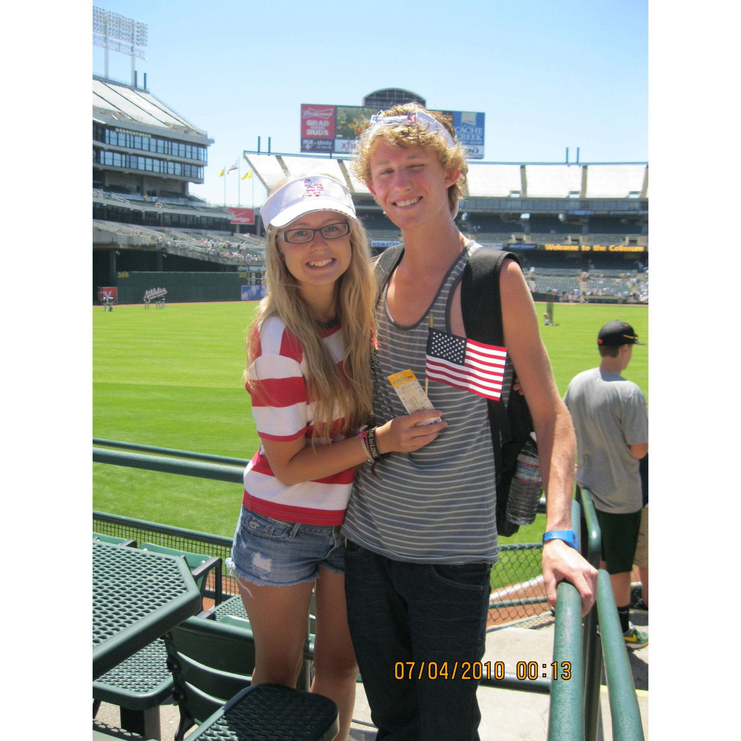 Oakland A's game 2011 (the camera date is wrong)