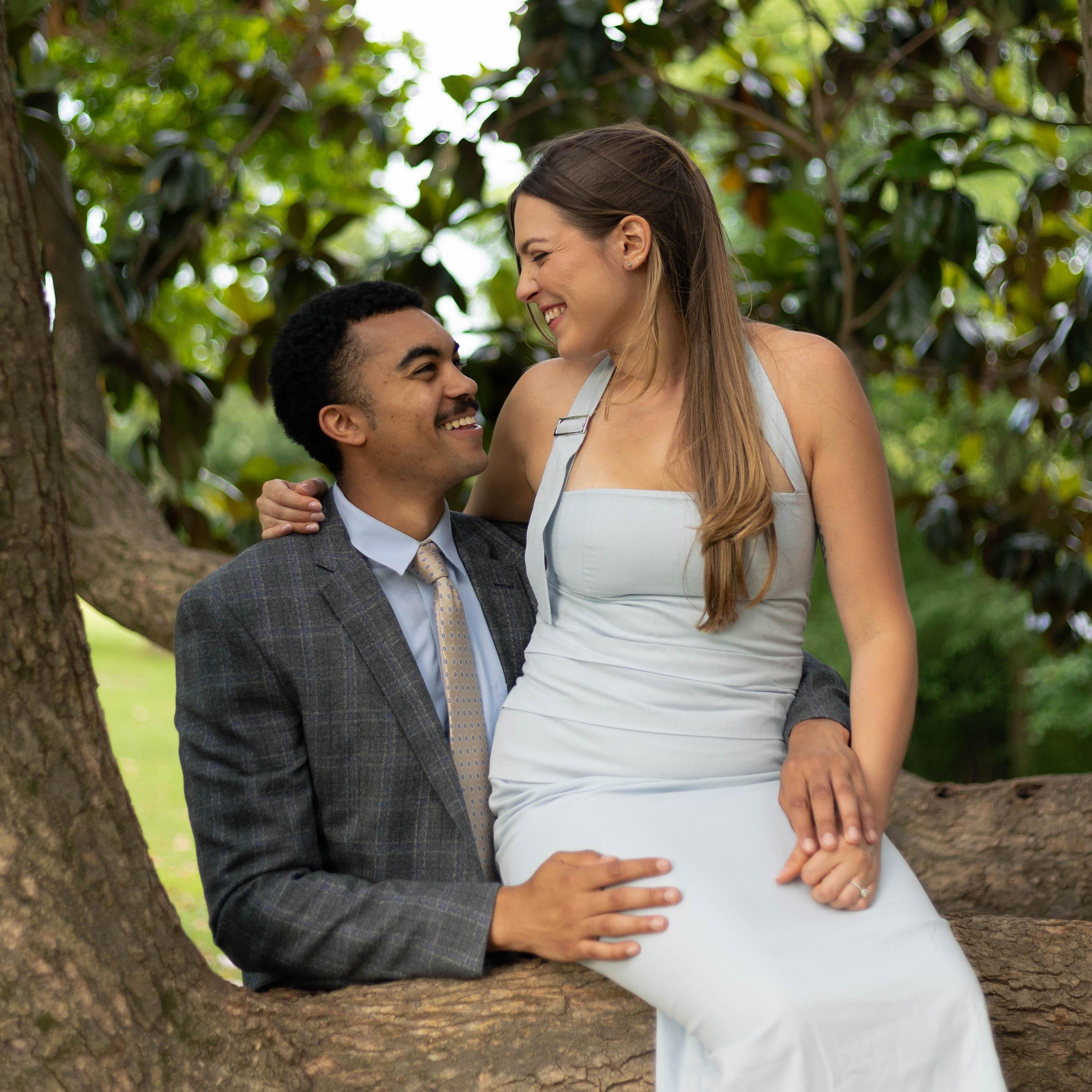 Engagement photos taken by EB Fox.