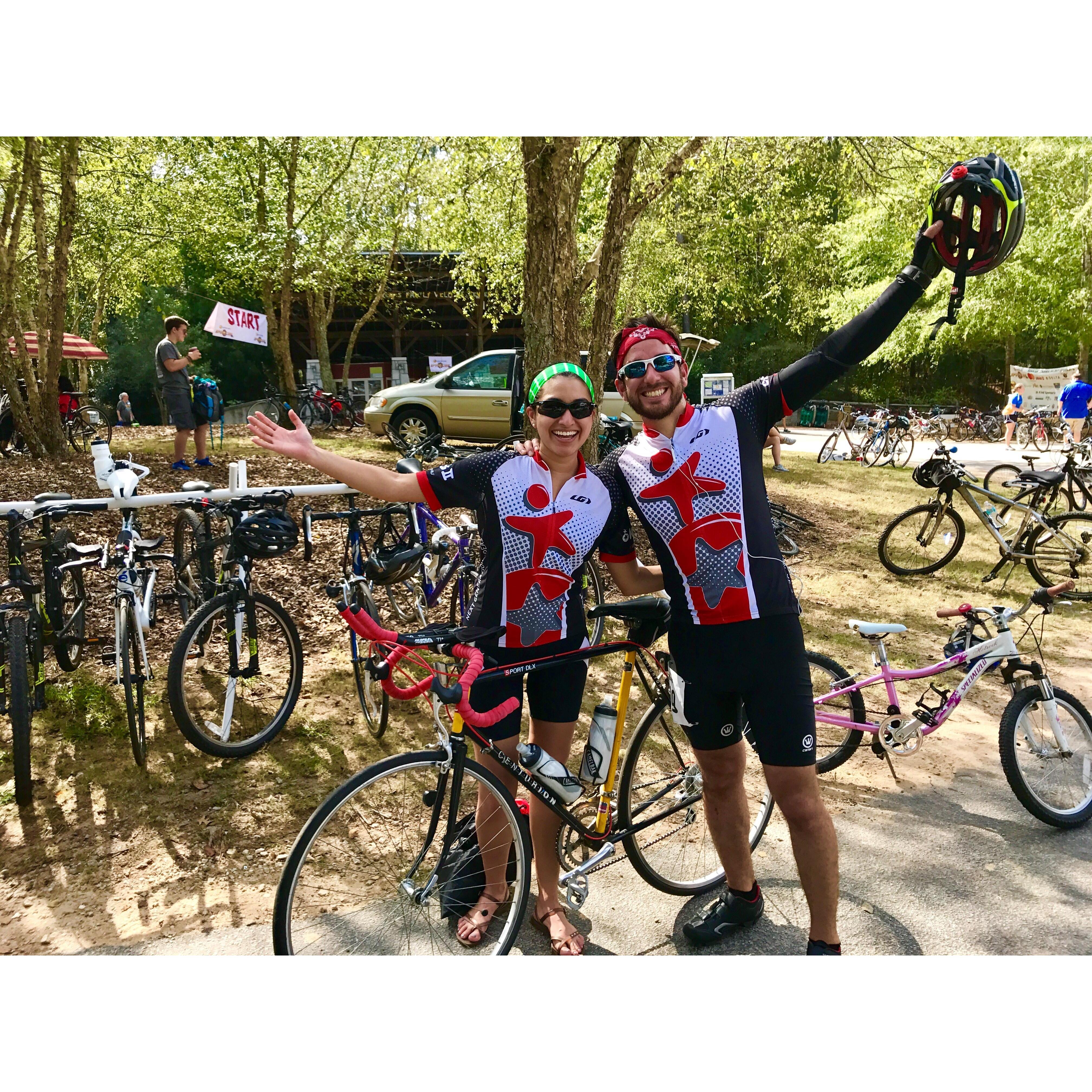 First race as a couple 2017