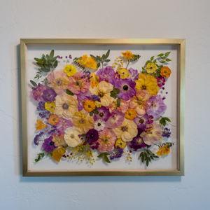Pressed Bridal Bouquet Preservation