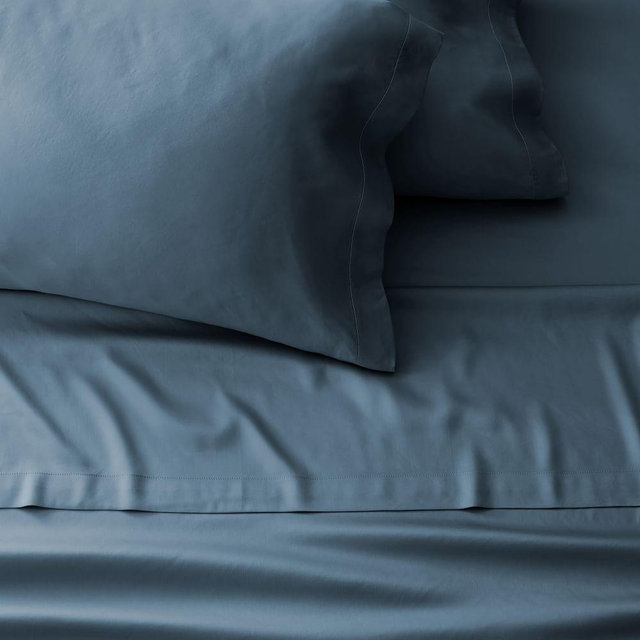 Silky TENCEL Sheet Set, Cal. King, Stormy Blue