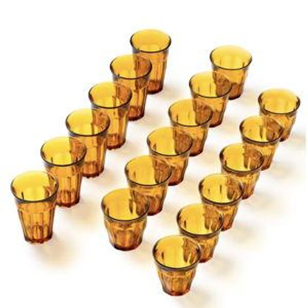 Amber Colored Le Picardie® 18 Piece Drinkware Set