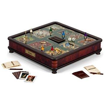 Parker Brothers Vintage Game Collection Exclusive Wooden Book Box Clue