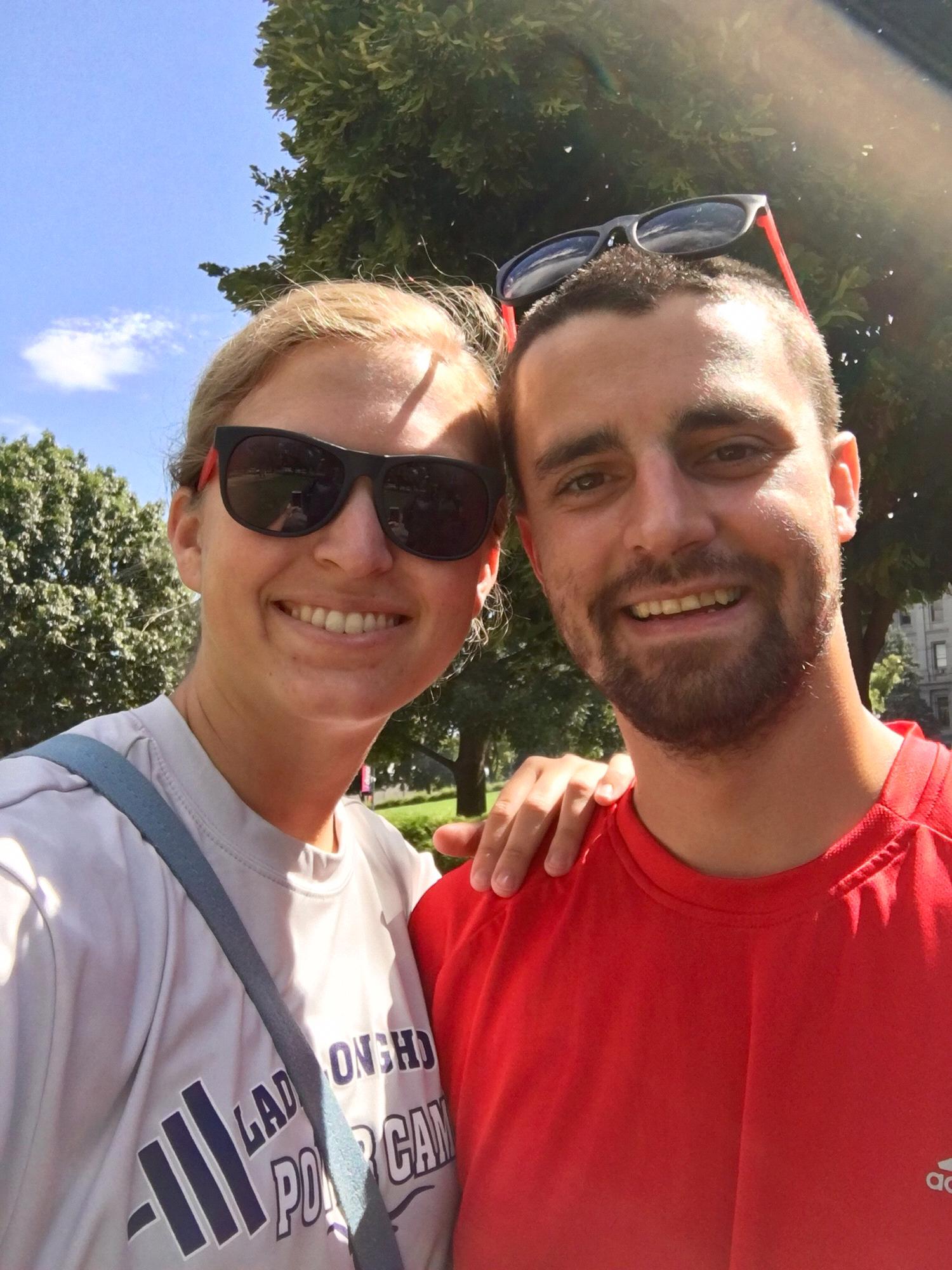 Our first trip together: Denver, Colorado.
July 2016