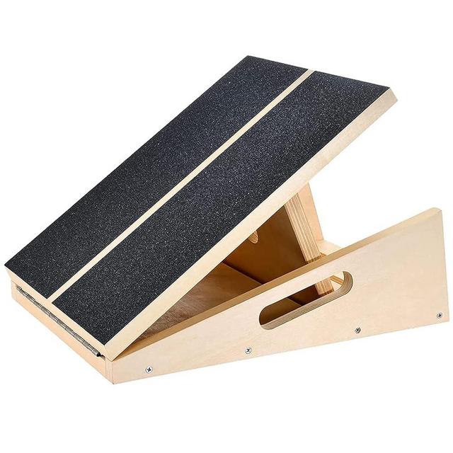 Professional Slant Board, Adjustable Incline, Calf Stretcher Board,