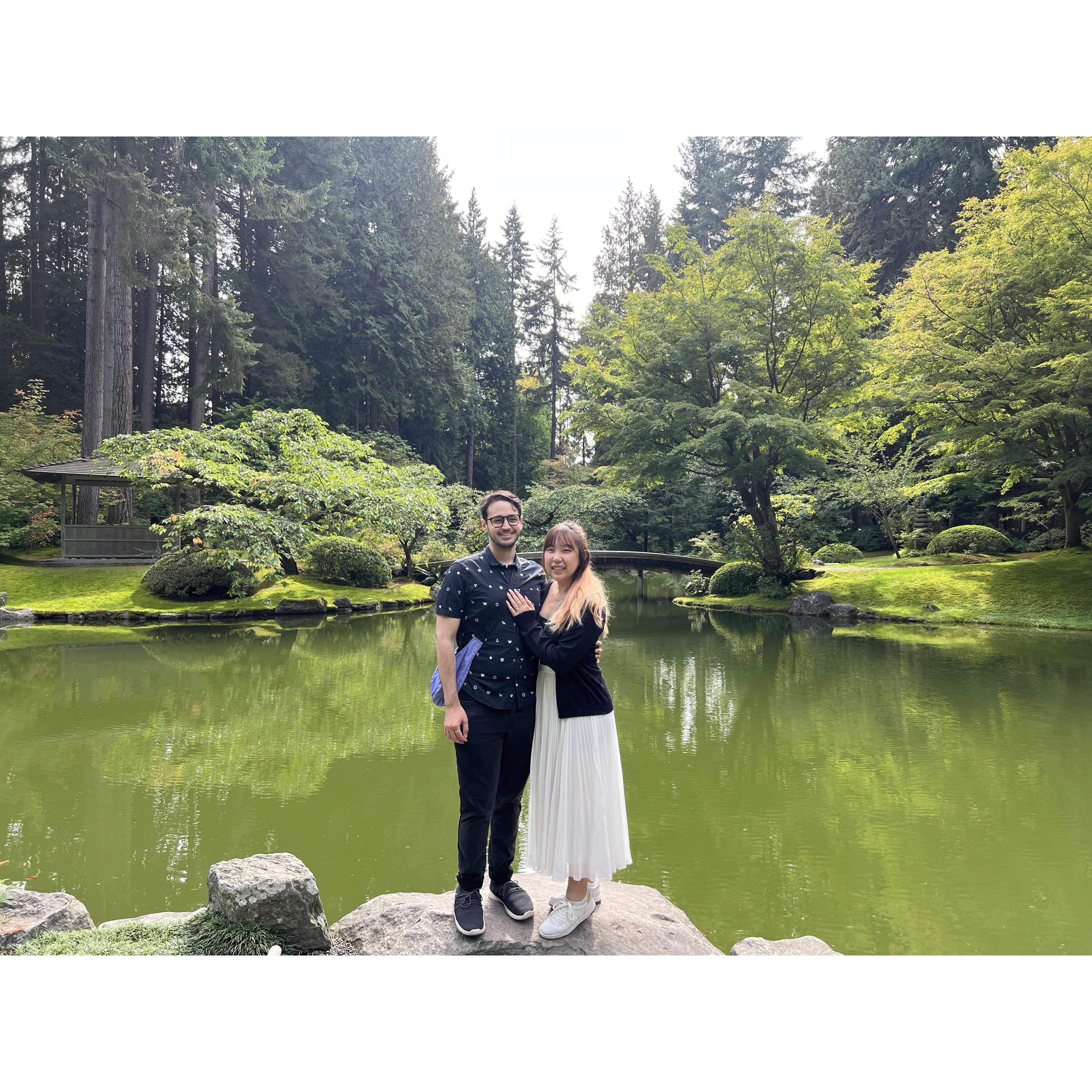 Engaged in Vancouver! - September 13th 2023