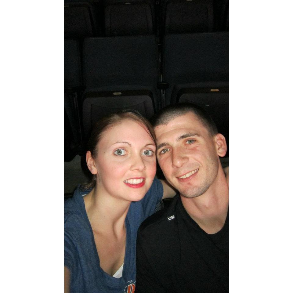 First basketball game