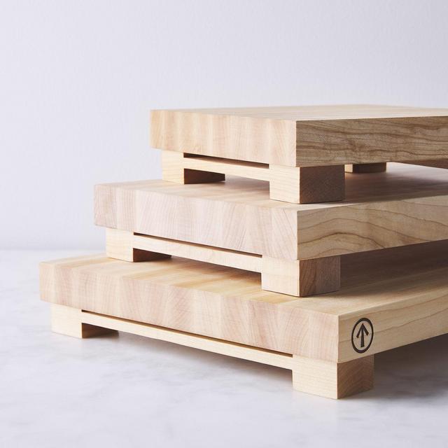 Handcrafted Cutting Board with Integrated Knife Storage