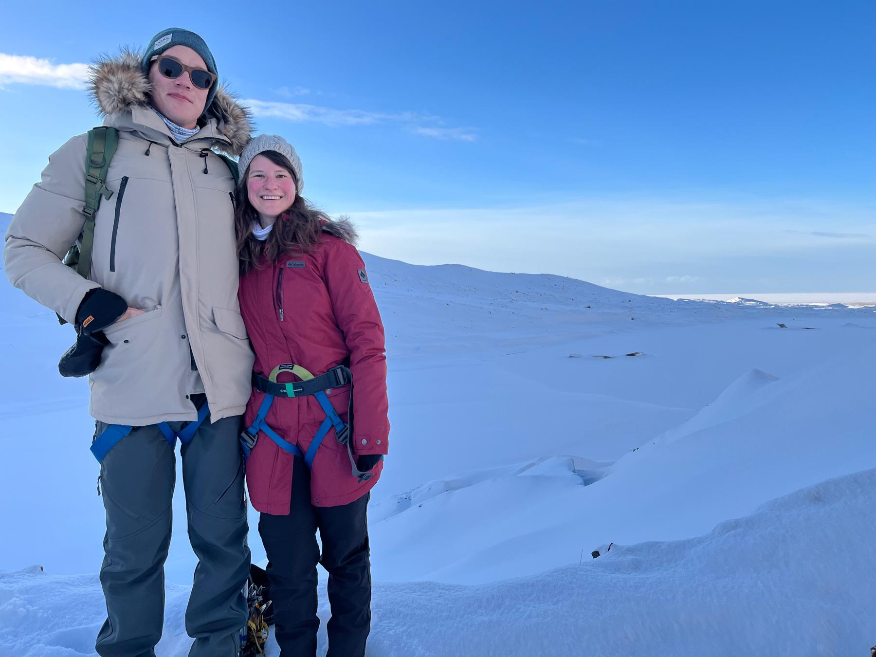Glacier hike in Iceland