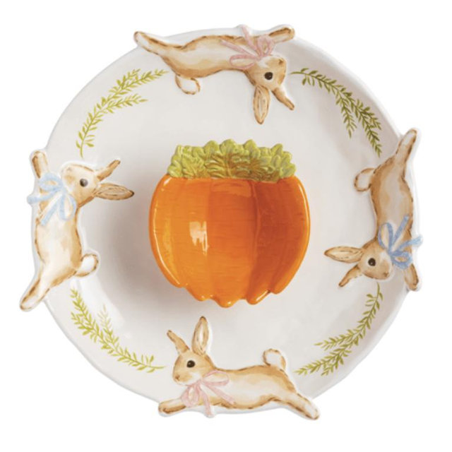 Bunny Chip And Dip Set