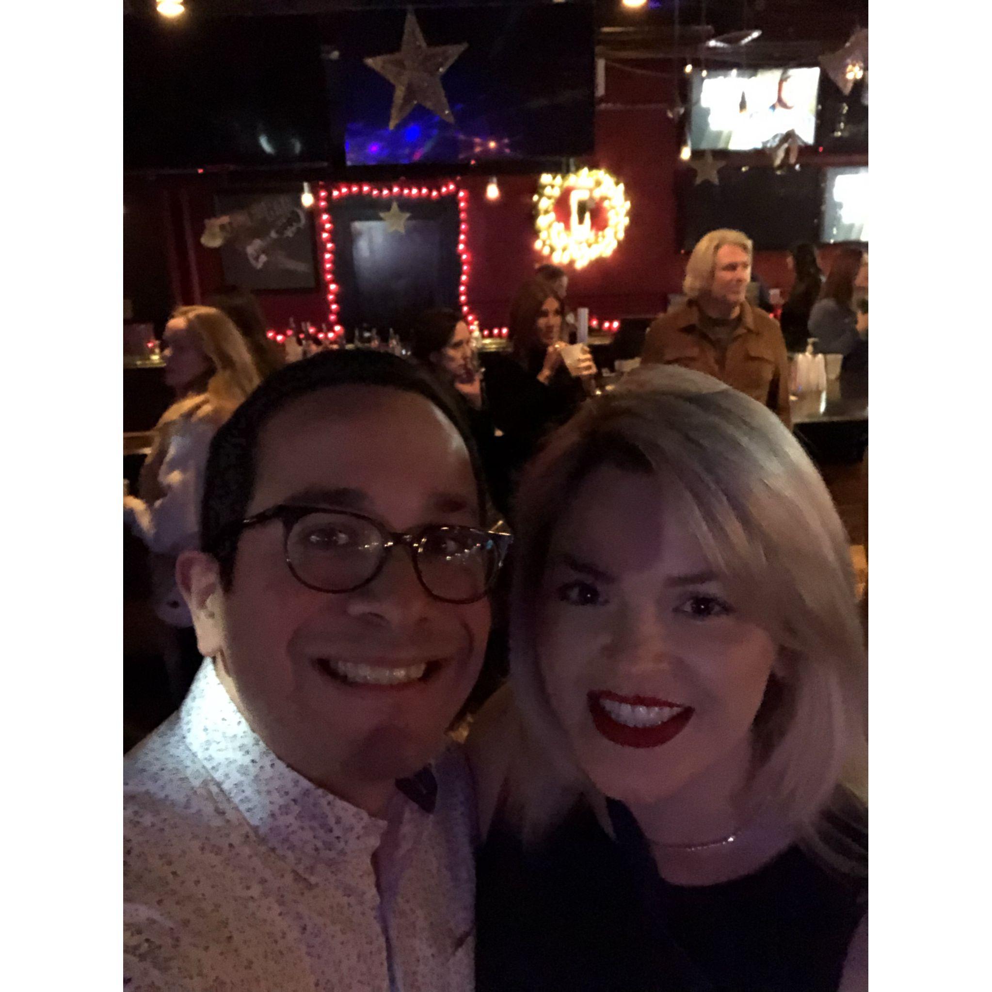 Our first picture together