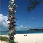 Chat n' Chill Beach Bar on Stocking Island