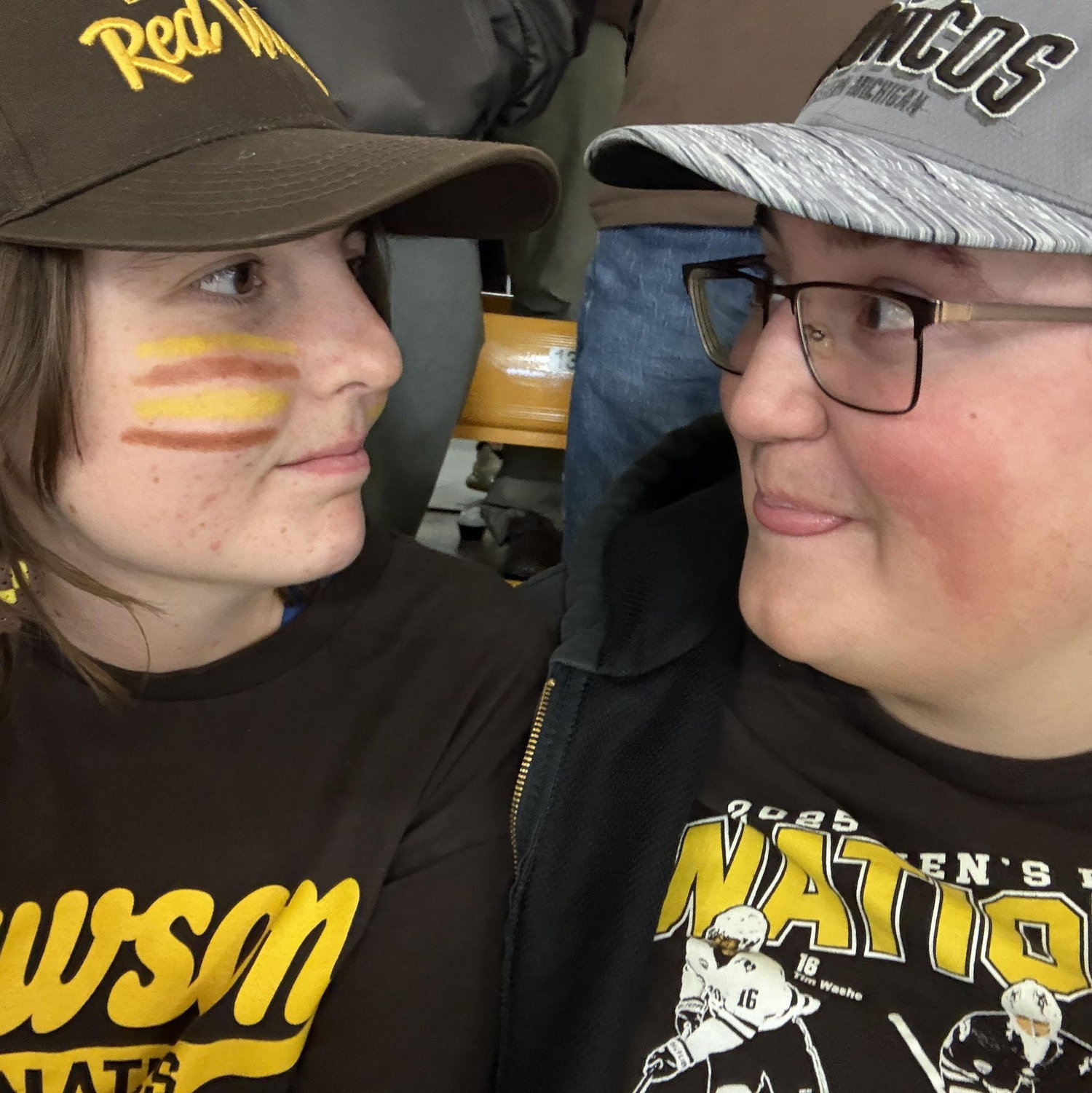 Jay may have been tired of smiling for the approximately five hundred selfies Lake insisted on taking. Lawson Arena, October 2025.