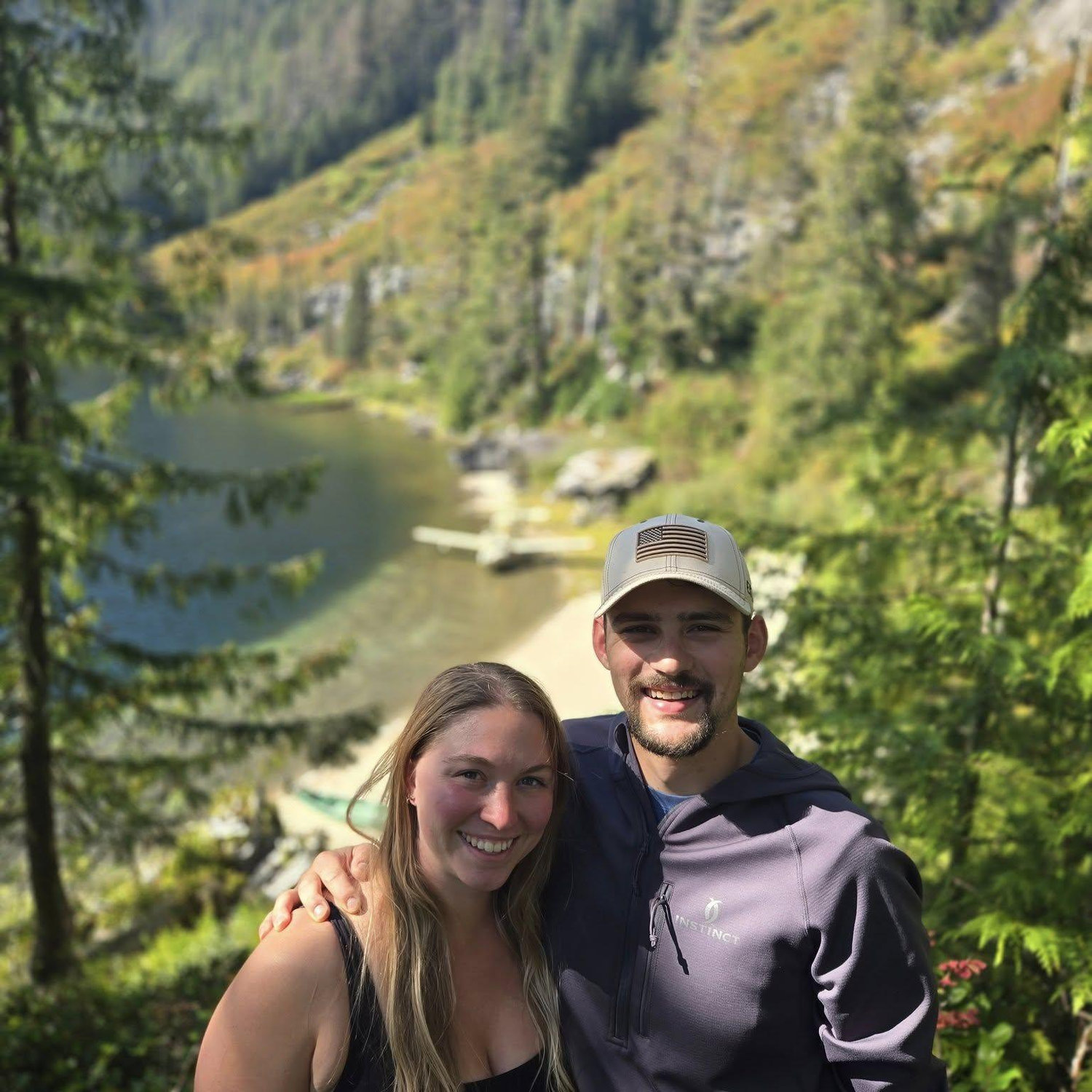 Duffel and Drew flew us to Lake Isabel