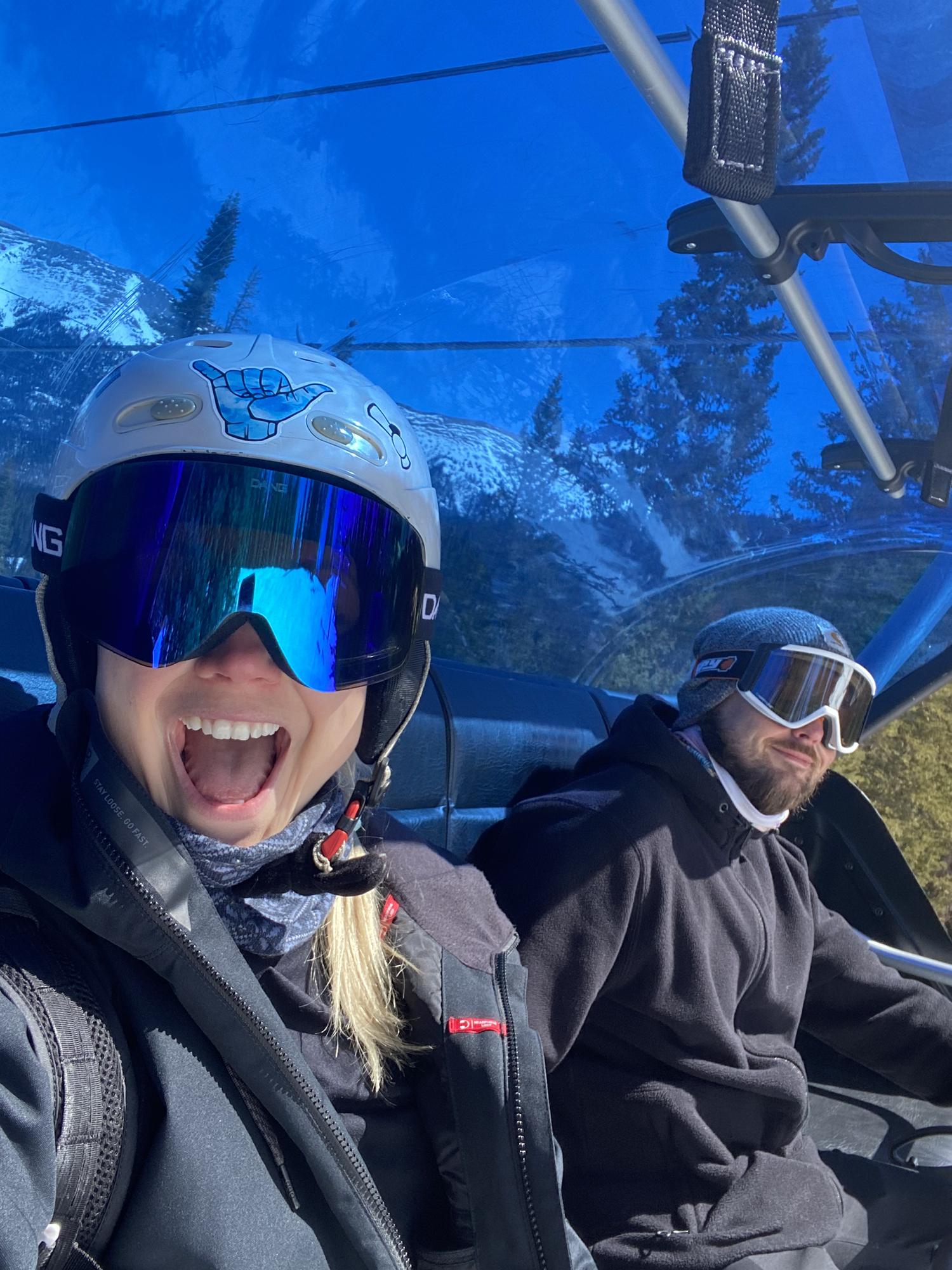 First time snowboarding together at Copper Mtn. Colorado