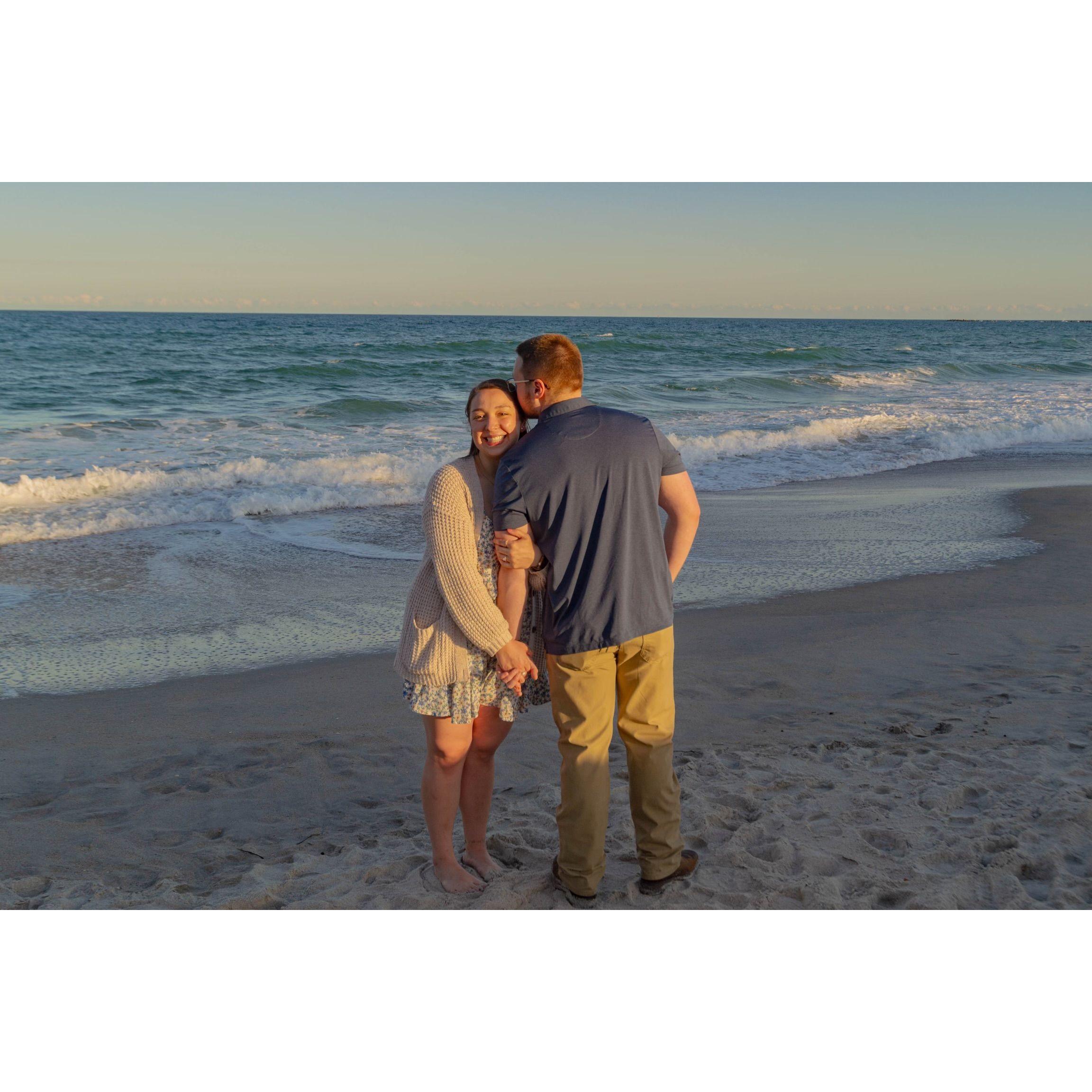 Well, his father's intuition was correct... just over a year later Logan would be asking Abby to marry him at her favorite place on earth!