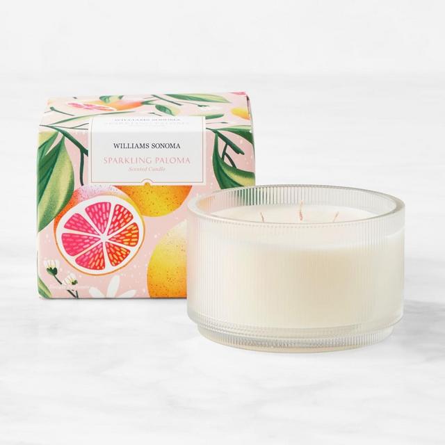 Williams Sonoma Garden Party Collection Triple Wick Candle, Sparkling Paloma