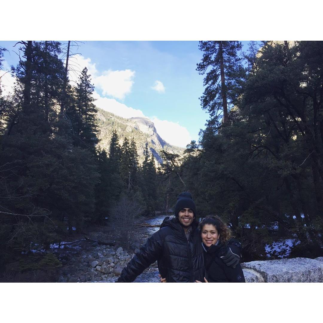 Our first snow trip to Yosemite!