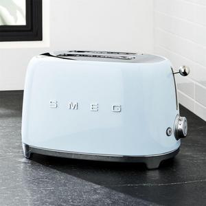 Smeg Pastel Blue 2-Slice Toaster