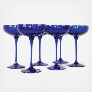 Estelle Champagne Coupe, Set of 6