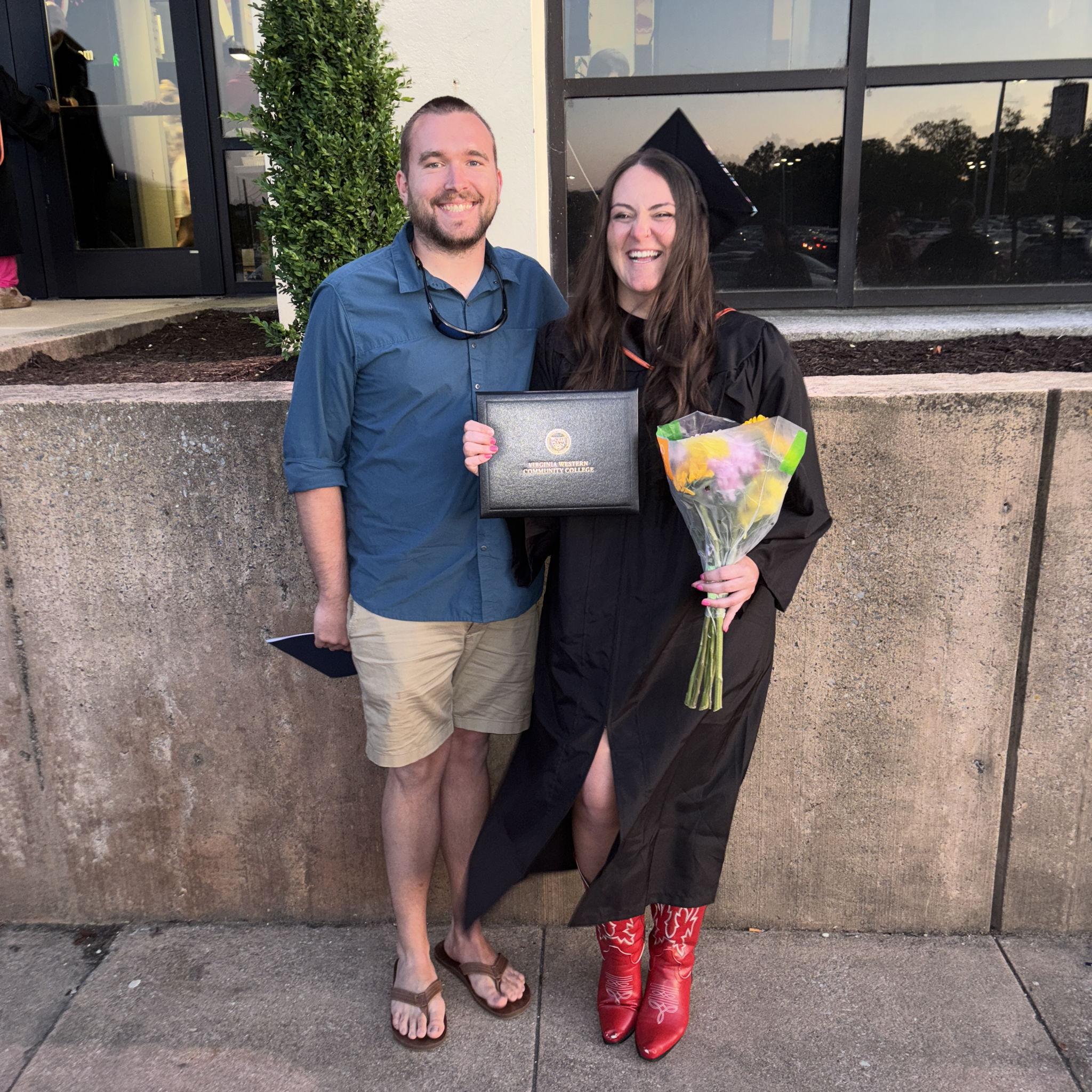 Got to celebrate finishing nursing school!