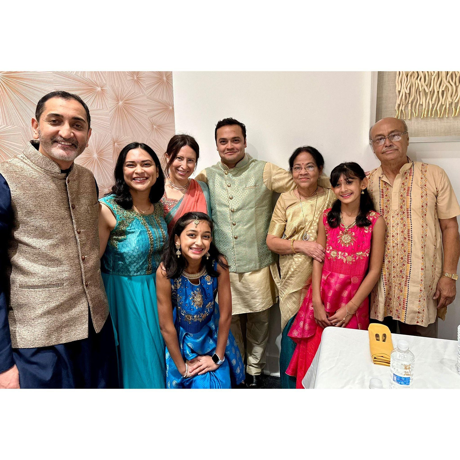 The Goswami and Vachani families look forward to celebrating with you!