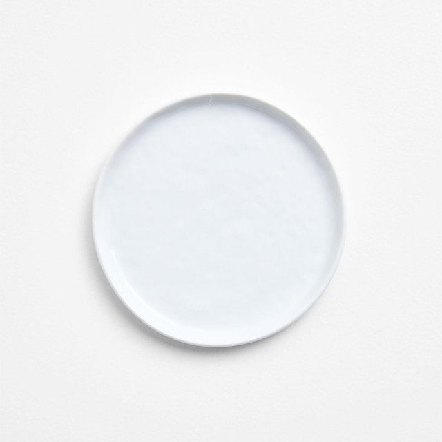 Mercer White Round Porcelain Appetizer Plate
